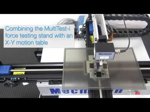 Mecmesin Automated Touch Screen Actuation Testing - Video by Mecmesin