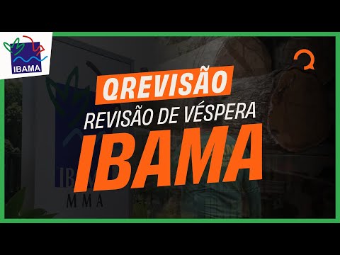 SUPER LIVE DE REVISÃO DE VÉSPERA – CONCURSO IBAMA 2025 | QRevisão