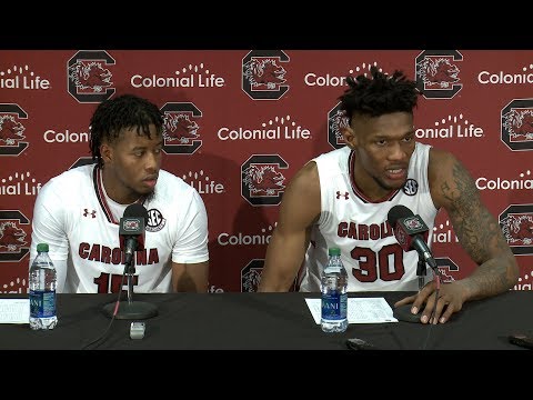 POST-GAME: Wesley Myers, Chris Silva on Missouri — 1/3/18