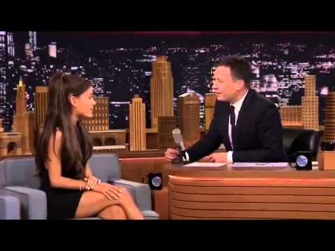 Ariana Grande Does a Spot-On Celine Dion Impression on The Tonight Show Starring Jimmy Fallon