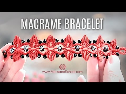 Spiral Macrame Patterns DIY Macrame Spiral Bracelets