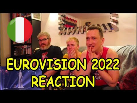 EUROVISION 2022 - ITALY - REACTION - MAHMOOD BLANCO - BRIVIDI - FINAL