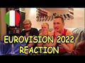 EUROVISION 2022 - ITALY - REACTION - MAHMOOD BLANCO - BRIVIDI - FINAL