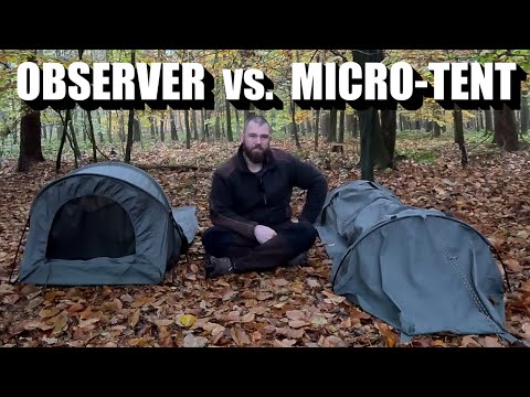 Carinthia Observer versus Carinthia Micro Tent - Vorteile und Nachteile - Was passt besser?