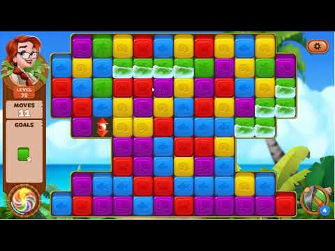 Lost Island Blast Adventure Level 75 - No Boosters