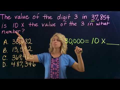 Numbers and Operations in Base Ten (10 x a Number) 4th Grade Place Value