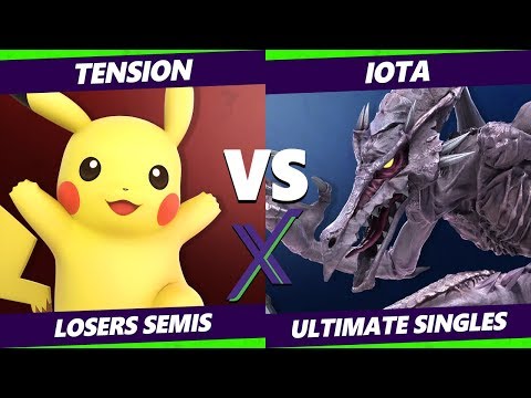 Smash Ultimate Tournament - Iota (Ridley) Vs. Tension (Fox, Pikachu) - S@X 310 Losers Semis