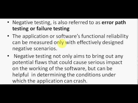 image-What is a negative test software?
