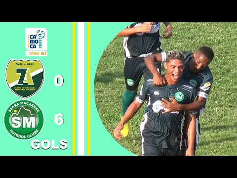 7 DE ABRIL 0X6 SERRA MACAENSE - CARIOCA SÉRIE B1 2023 -TAÇA CORCOVADO - 5ª RODADA