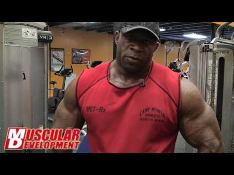 IFBB Pro Bodybuilder Marcus Haley Trains for Europa 2011 arriving to gym in Maserati