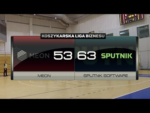 Meon vs Sputnik Software - II kolejka - II Liga Poznań - Koszykarska Liga Biznesu