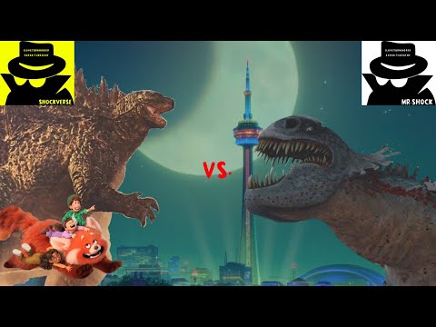 Godzilla Vs. Red Death l Mei Lee and Her Friends To The Rescue