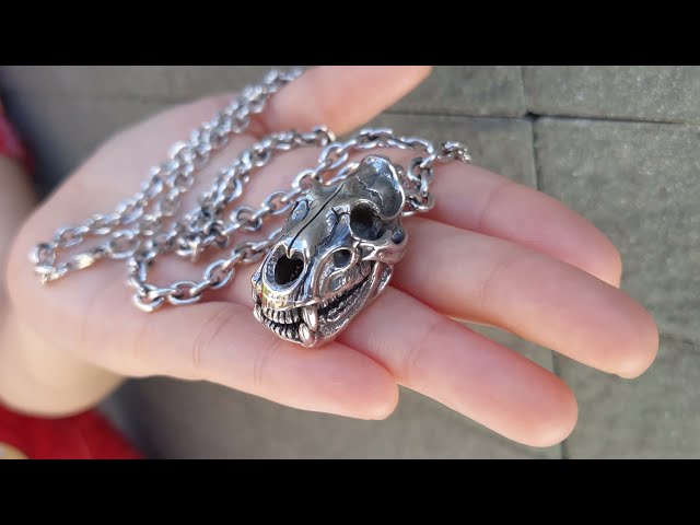 Vídeo relacionado con Vibhgtf Collar de dinosaurio para collar de dinosaurio, colgante de dinosaurio, joyas de animales, collar punk con cadena, colgante punk hip-hop de dinosaurio para hombre y mujer, Siehe Beschreibung,