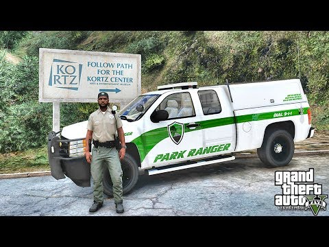 GTA 5 MODS LSPDFR 952  - PARK RANGER PATROL!!! (GTA 5 REAL LIFE PC MOD) SILVERADO