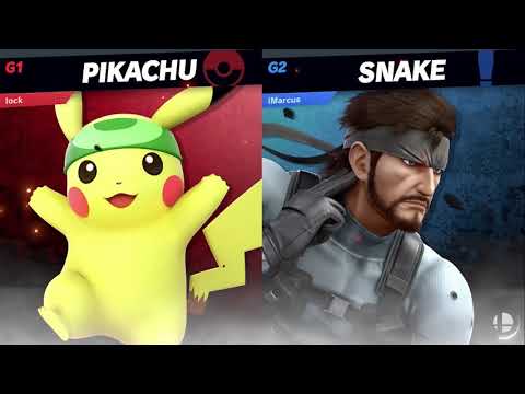 Lock(Pikachu) vs iMarcus(Snake) - Grand Final - Smash Bros Catania Tournament