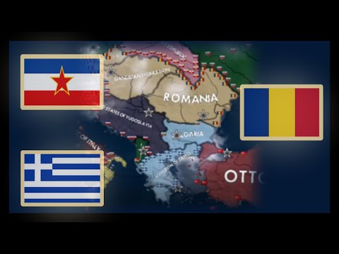Kaiserreich Timelapse, but I made the balkans stronger