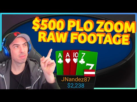 MORE PLO $500 Zoom RAW FOOTAGE with JNandez