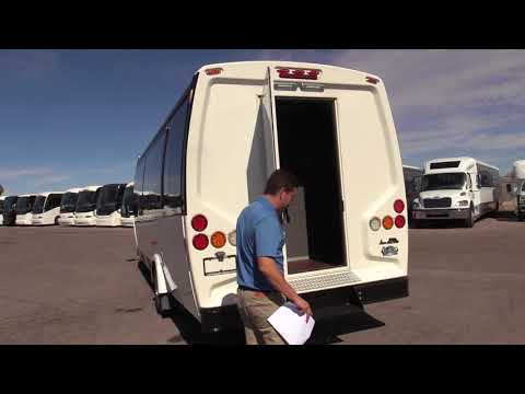 Used 2016 Ameritrans 285 Executive Style Shuttle Bus S19289