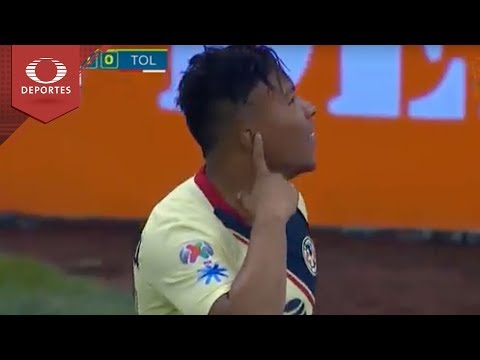 Roger Martínez's goal | América 1-0 Toluca | Quarterfinals | Televisa Deportes