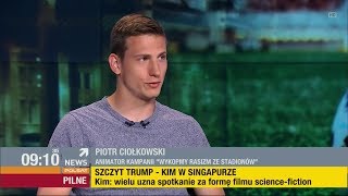 Piotr Ciołkowski o Mistrzostwach Świata w Rosji i różnorodności, 12.06.2018. 