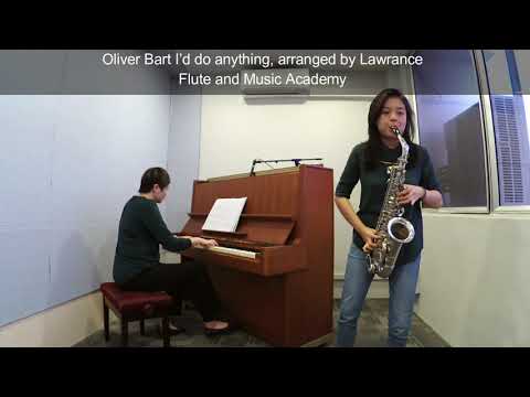 A Sax ABRSM Grade 1 from 2022, C1 Oliver Bart I’d do anything, arranged by Lawrance