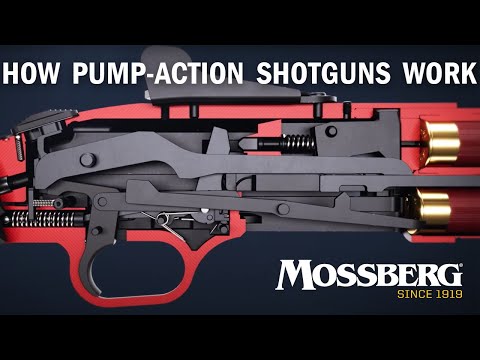 How Mossberg 500/590 Pump-Action Shotguns Work