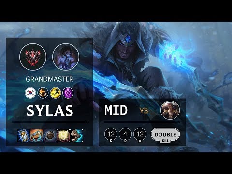 Sylas Mid vs Sett - KR Grandmaster Patch 10.6