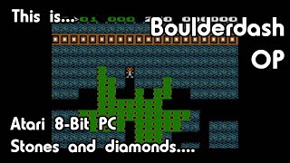 This is Boulderdash OP for the Atari 8-bit PC