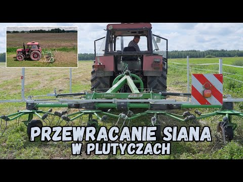 Przewracanie siana Jak wygląda przetrząsacz SaMasz P4 531 po 4 latach używania Rolnicy z Podlasia