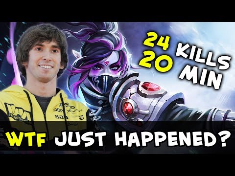 WTF just happened — Dendi 24 kills in 20 min