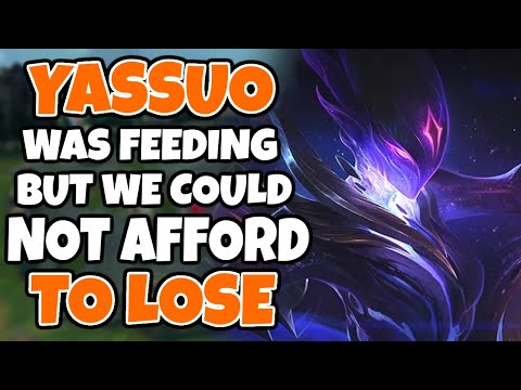 Yassuo was 0/4 but if we lose we are out of Twitch Rivals, we had to win. | Challenger Orianna