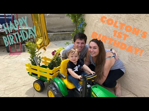 Coltons 1st Birthday | Smash Cake, Parade, and Singing!