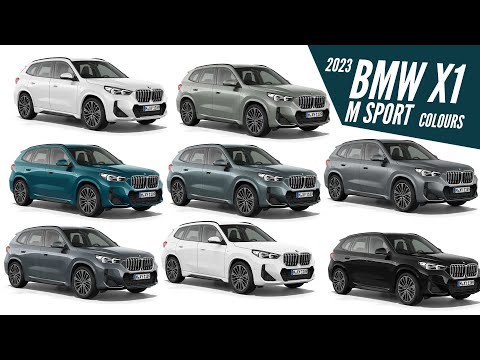 2023 BMW X1 M Sport - All Color Options - Images | AUTOBICS