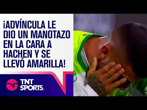 ¿Y EL VAR? ¡ADVÍNCULA le pegó un MANOTAZO en la CARA a Hachen y se ganó la AMARILLA!