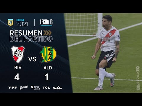Copa De La Liga | Fecha 13 | resumen de River - Aldosivi