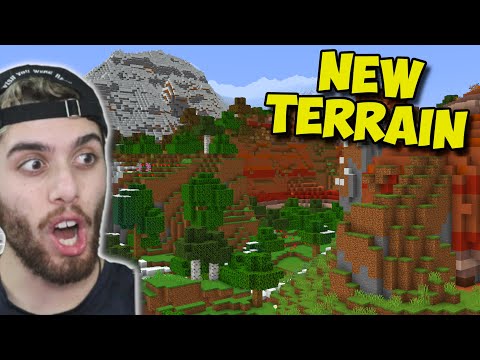 THIS NEW MINECRAFT SNAPSHOT IS INSANE!!!! - 1.18 Experimental Snapshot Review