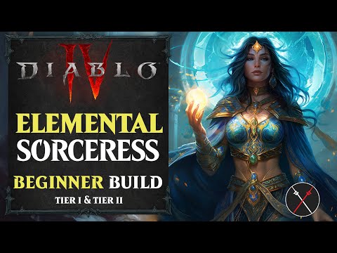 Diablo 4 Sorceress Build  - Elementalist Leveling Build