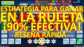 Estrategia para ganar en la Ruleta ¡90% efectiva! thumbnail