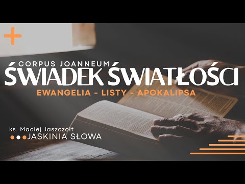 Witness of the Light 8/19 - John 13-17 - Cenacle - Father Maciej Jaszczołt