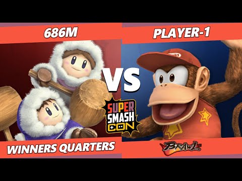 SSC Fall Fest SSBB Winners Quarters - 686M (Meta Knight, ICs) Vs. Player-1 (Diddy Kong) Smash Brawl