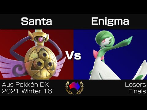 Aus Pokkén DX 2021 Winter 16 - Losers Finals: Santa (Aegislash) vs. Enigma (Gardevoir, Chandelure)