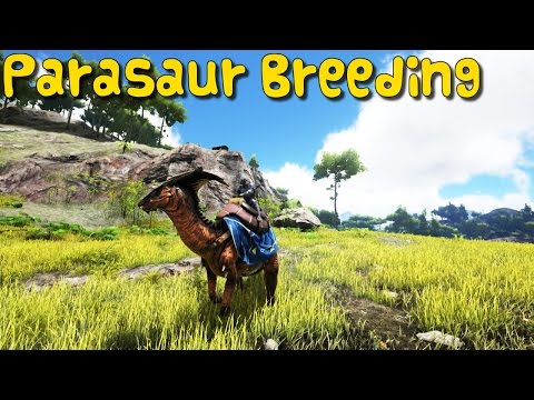 ARK:Survival Evolved Xbox One - BREEDING PARASAUR'S! [ 9 ]