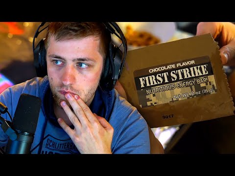 I ate military SURVIVAL food on stream