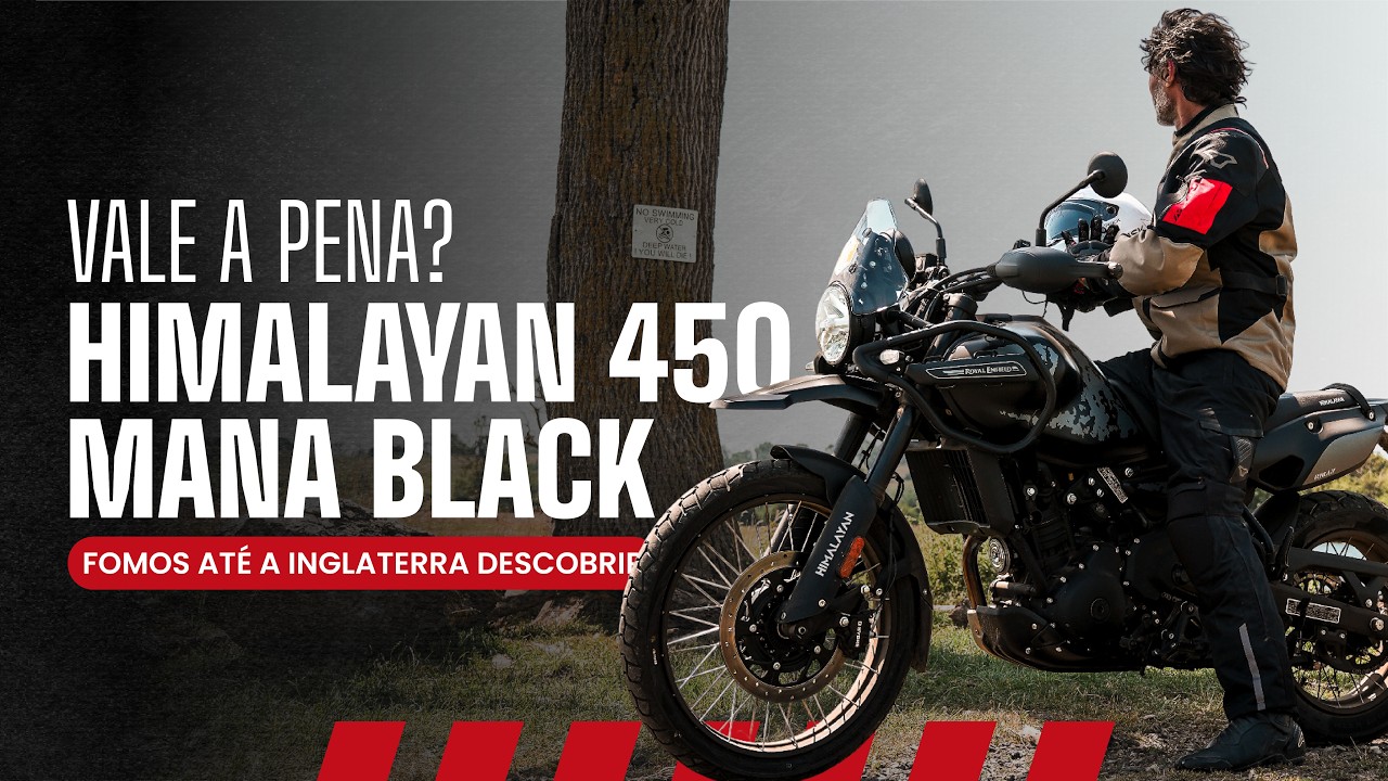 A HIMALAYAN 450 MANA BLACK VALE A PENA? | Fomos até a Inglaterra descobrir