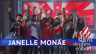 Janelle Monáe Performs &#39;Americans&#39;
