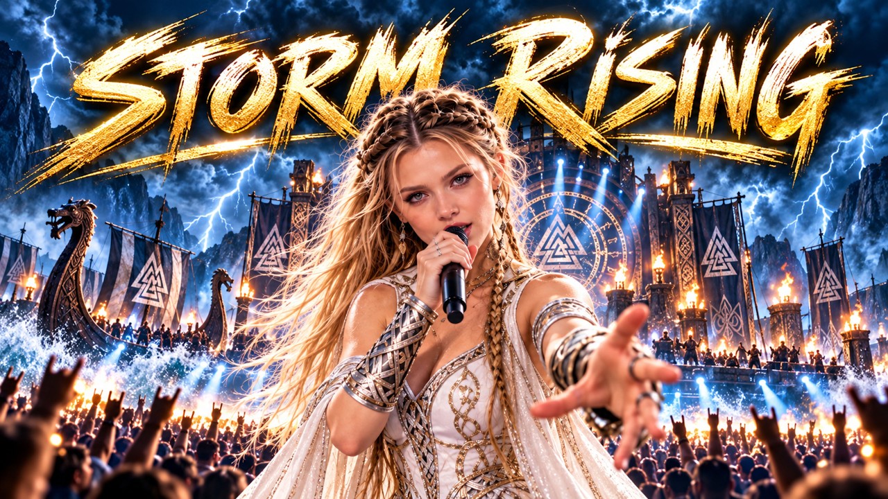 Storm Rising – Freydisa by Michael Bennett — Official Music Video