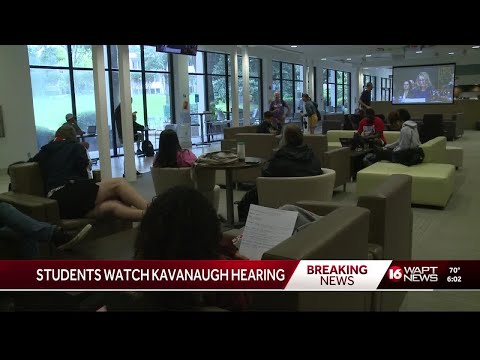 Kavanaugh hearing hot topic for local college students