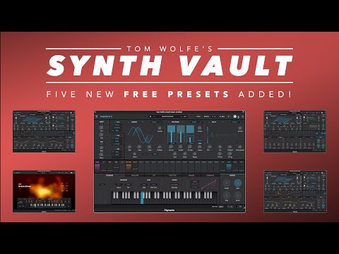 Synth Vault: FREE Pigments Presets — Feb ’26 (Gritty Leads, Crunchy Basses + Pads)
