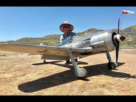 Giant Scale FW-190A (Scratch-Built) -- Warbirds & Classics 2019