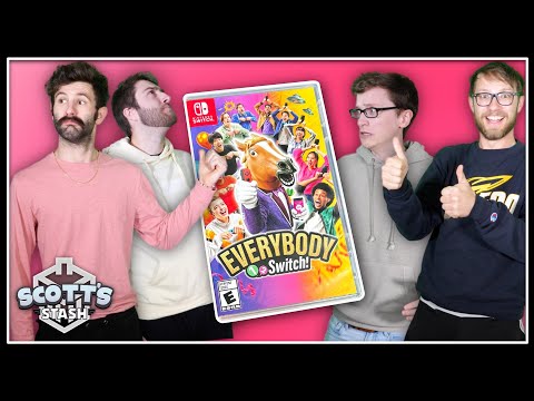 Scott, Sam, Dom and Justin are Everybody in Everybody 1-2-Switch!